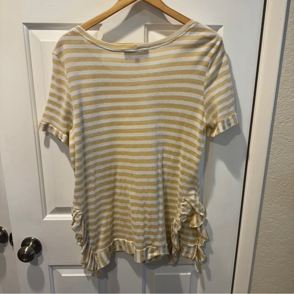 Anthropologie Sunday in Brooklyn Striped Top - Picture 7 of 8